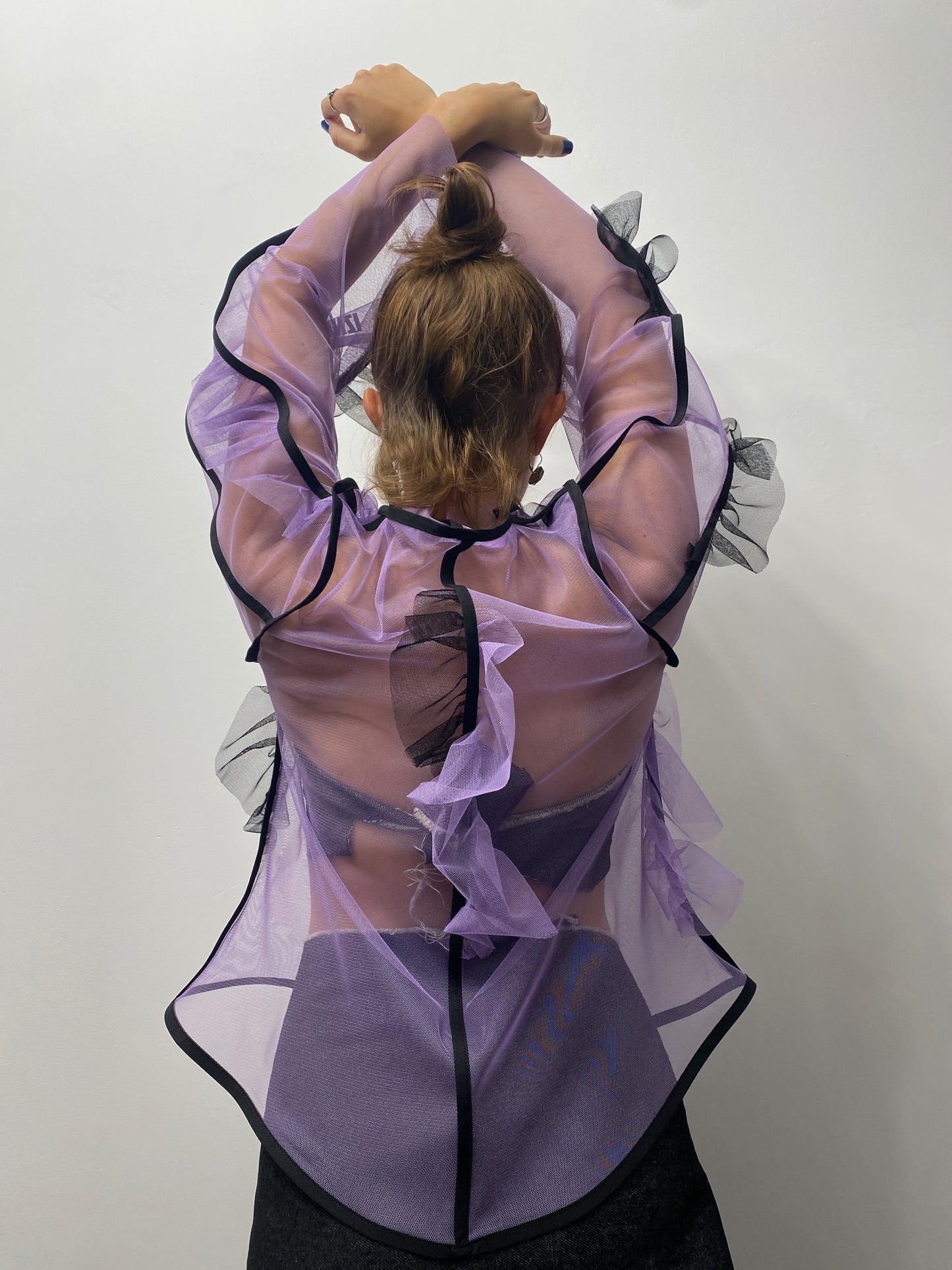 Tulle Top Purple