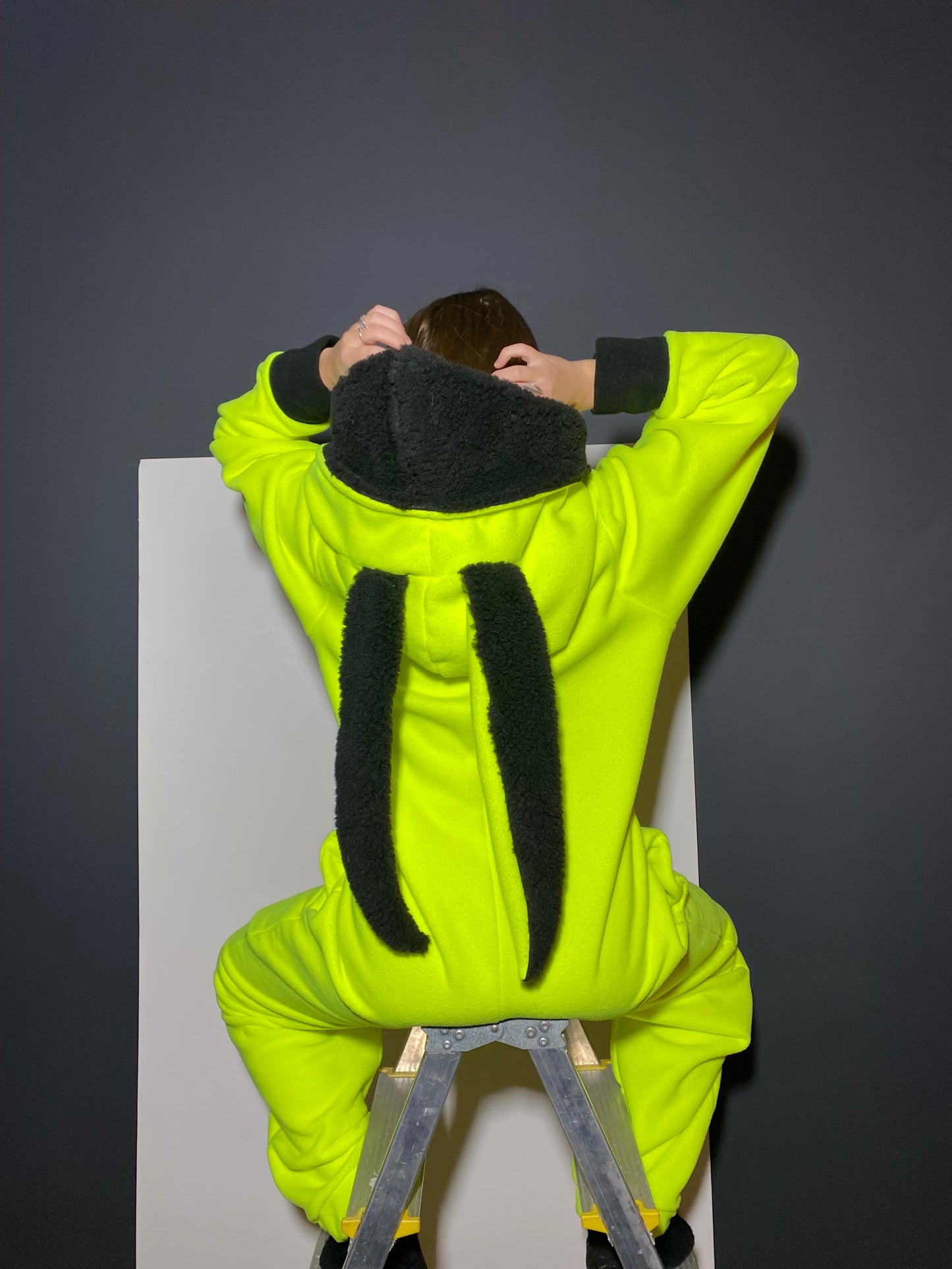 neon onesie fleece